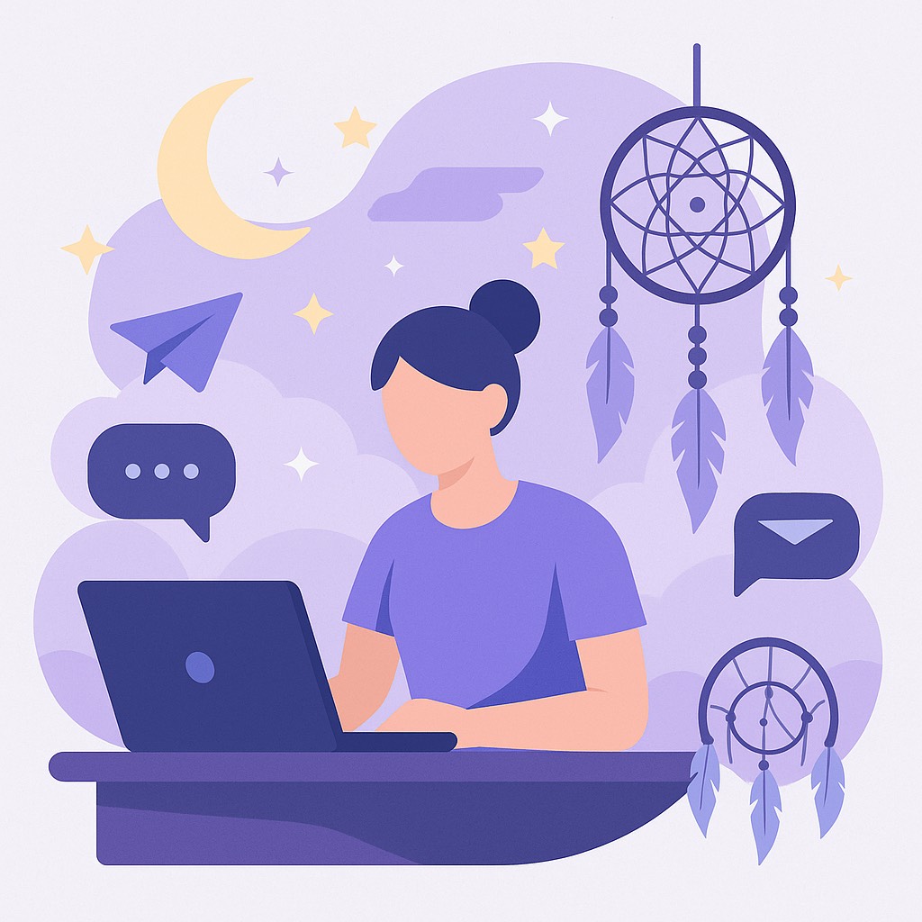 Dreaming contact image